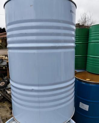 fusto bidone in ferro 200 litri