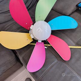 lampadario ventilatore per bambini