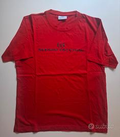 t-shirt uomo Sergio Tacchini rossa XL cotone
