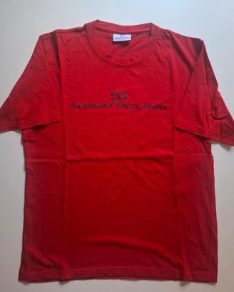 t-shirt uomo Sergio Tacchini rossa XL cotone
