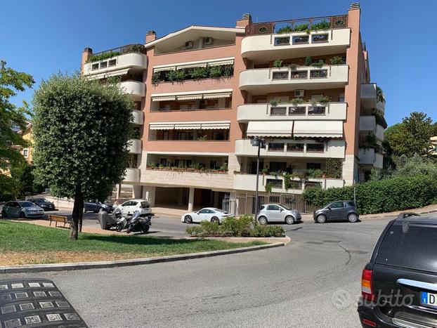 Bilocale con giardino Nuovo Salario Prati Fiscali