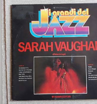 LP jazz - Sarah Vaughan - I Grandi Del Jazz n. 32