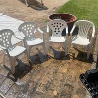 4 sedie Bambino da Giardino