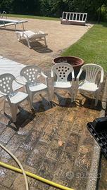 4 sedie Bambino da Giardino