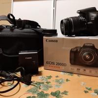 Canon EOS 2000D + kit EF-S 18-55 IS II + EF 50mm