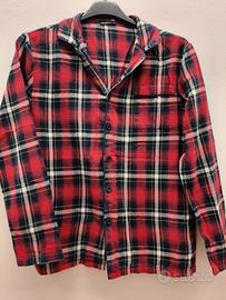 🌹 Camicia in flanella cotone a quadri plaid Tg. S