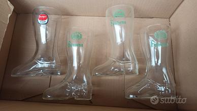 bicchiere boccale birra stivale Pedavena