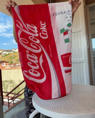 Sacca/Zainetto Coca-Cola Italia Vintage Originale