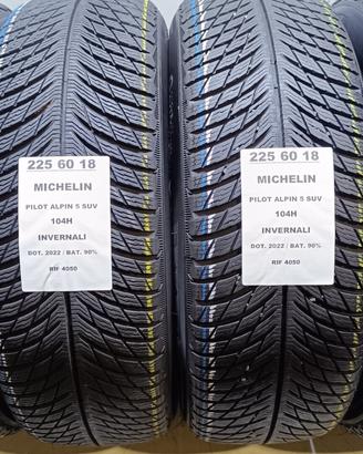 4 GOMME 225 60 18 MICHELIN INV RIF4050