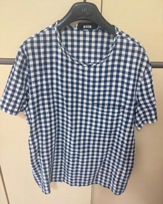 Maglia MSGM a quadri Tg 46