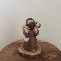 Pastore con agnello presepe Giubileo Thun