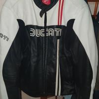 Giacca pelle moto Ducati by Dainese taglia 52