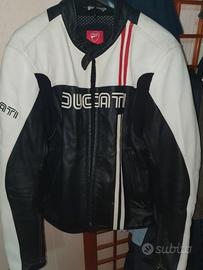 Giacca pelle moto Ducati by Dainese taglia 52