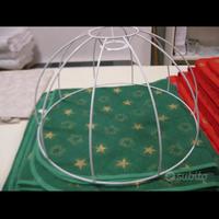 Telaio lampadario in ferro verniciato