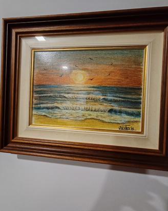 QUADRO DI EDISON VIEJTES "TRAMONTO"