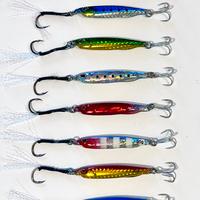 Serie di 8 metal jig 20gr multicolore