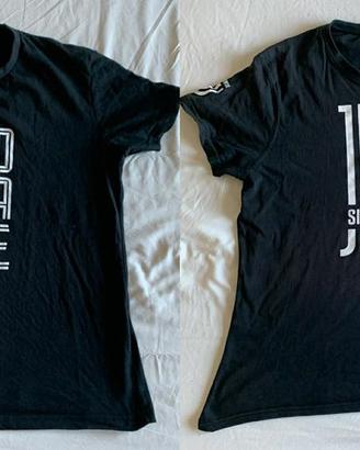 JUVENTUS, 2 Magliette (manica corta) Nere/bianche