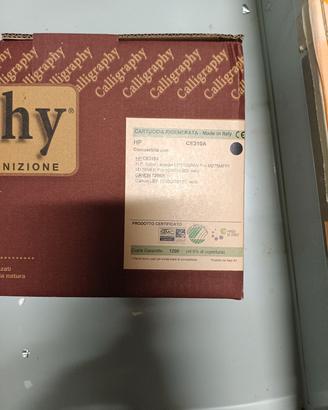 HP CE31XA. KIT 4 COLORI COMPATIBILI 