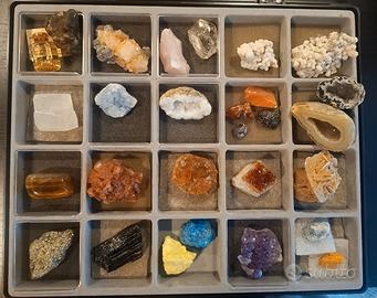 collezione di minerali