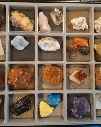 collezione di minerali