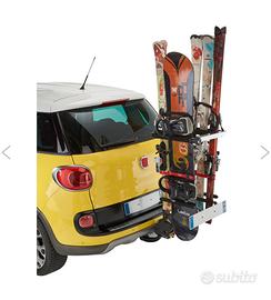 Portasci e snowboard da gancio traino MOTTEZ