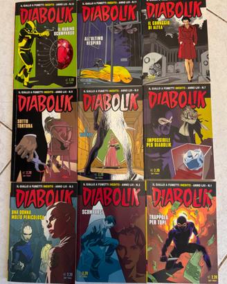 DIABOLIK INEDITO LIII (2014)  9 NUMERI no n.3-4-6