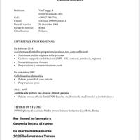 Casa di riposo, addetta alle pulizie