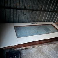 Porte  in legno con vetro