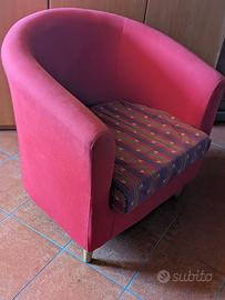 Poltrona a pozzetto
