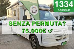 CAMPER HYMER MERCEDES SEMINTEGRALE SEMIDINETTE LET