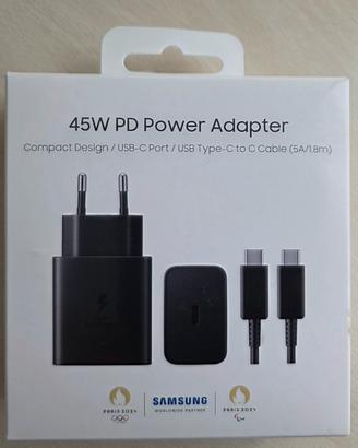 Alimentatore originale samsung 45w compreso cavo