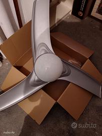 ventilatore da soffitto con luce e telecomando 