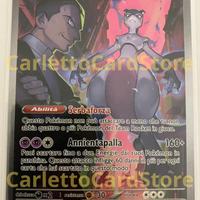 Carta Pokemon Mewtwo EX ita