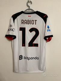 Seconda maglia Milan Calcio Rabiot 12 taglia L