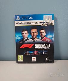 Gioco F1 2018 per Ps4 Headline Edition