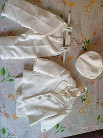 Vestito battesimo bimbo scugnizzo