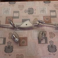 Set di Applique  in Acciaio Satinato