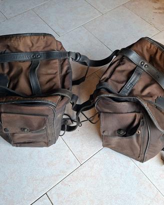 coppia borse moto originali Harley Davidson