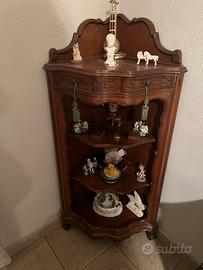 Mobile angoliera soggiorno/camera da letto legno