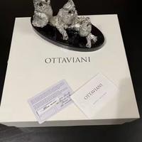 Statuetta Ottaviani Tre 3 Gufetti Idea Regali