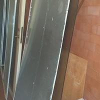 lamiera. lastra di metallo zincato