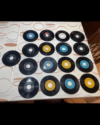 Stock 17 vinili 45 giri musica vintage