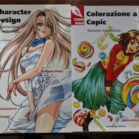 Coppia Libri disegno manga