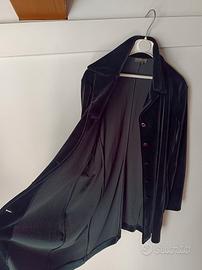 completo in velluto nero