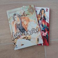 Love hustel, manga yaoi volume 1 e 2