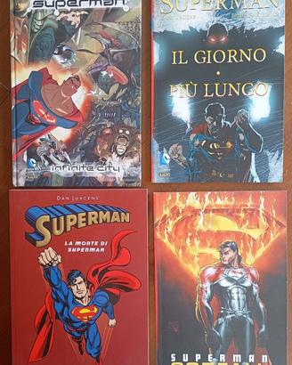 Quattro volumi di Superman