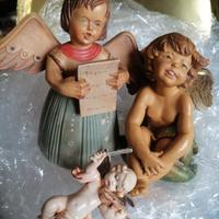 set 3 angeli da collezione