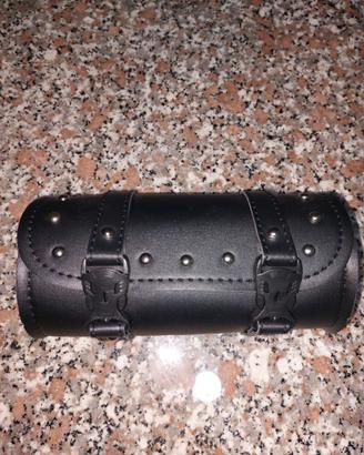 Borsello a rullo per moto custom