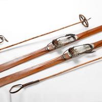 SCI in Legno anni 50 Kandahar