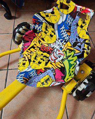 Hoverboard mimetico da 6.5" con Kart